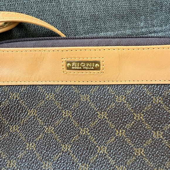 Rioni Brown and Tan Tote Bag - Picture 8 of 9